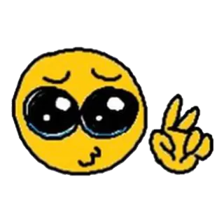 🙂 Emoji, Paz, Lindo, Cara telegram sticker