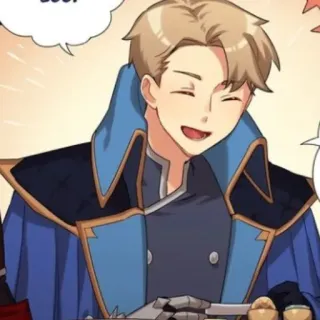 😆 LOL! sonrisa, feliz, alegre, risa, dibujos animados, expresión telegram sticker