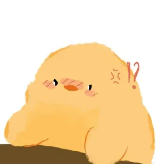 😤 Blob, Süß, Wütend, Cartoon, Kawaii, Emoji, Flauschig whatsapp sticker