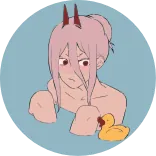 🦆 Power Chainsaw Man Anime, Chainsaw Man, Power, Personagem, Demônio whatsapp sticker