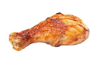 😵 nourriture, poulet, viande, pilon, volaille, frit whatsapp sticker