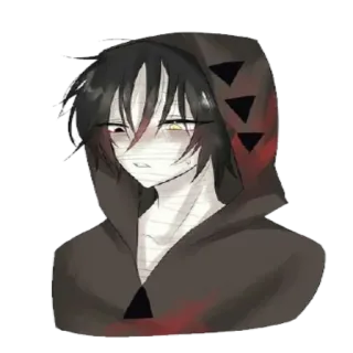 😳 Isaac Foster Angels of Death Anime, Manga, Personaggio, Horror, Psicologico telegram sticker