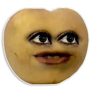 🤖 Annoying Orange frutta, arancia, cartone animato, fastidioso telegram sticker