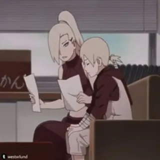🌟 Ino Naruto anime, naruto, character, ino telegram sticker