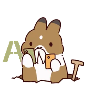 ๐คจ Bunny AB telegram sticker
