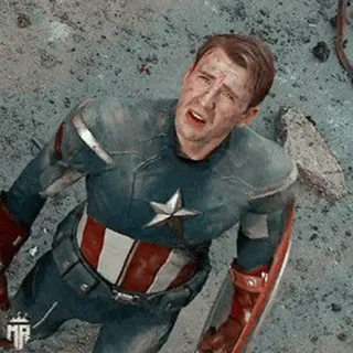 🛡 Captain America Avengers Captain America, Marvel, Superhero, Avengers, Steve Rogers, comic book, movie telegram sticker