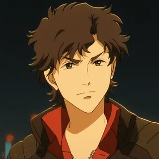 😠 Anime, Mann, Ernst, Cartoon, Porträt, Animation, Charakter telegram sticker