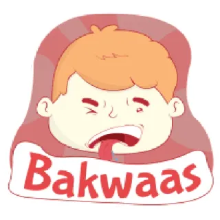 😷 Bakwaas whatsapp sticker