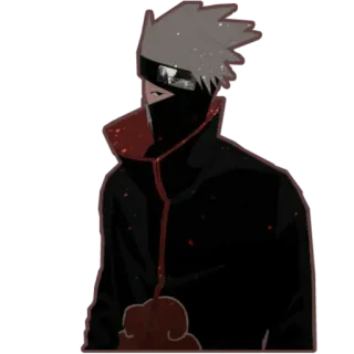 😕 Kakashi Naruto 애니메이션, 카카시, 나루토, 만화, 아카츠키 telegram sticker