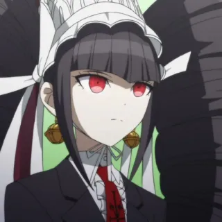 🃏 Celestia Ludenberg Danganronpa Anime, Personagem, Gótico, Danganronpa, Celestia Ludenberg telegram sticker