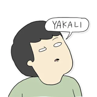😒 YAKALI telegram sticker