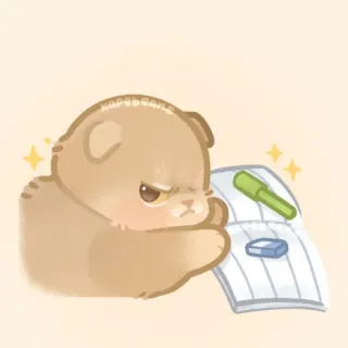 ✨ gato, zangado, fofo, caderno, desenho animado, animal de estimação, animal telegram sticker
