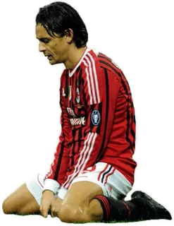 😥 voetbal, atleet, sport, speler, knielend telegram sticker