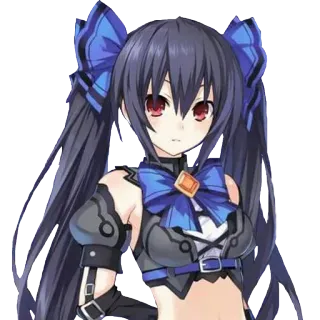 Black Heart -Neptunia telegram stickers