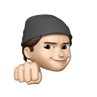 🕷 Emoji, Karakter, Kepala, Stiker, Memoji, 3D whatsapp sticker
