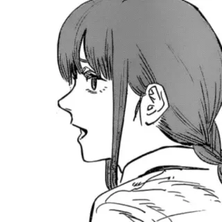 👀 Makima Chainsaw Man anime, manga, chainsaw man, makima, portrait, woman telegram sticker