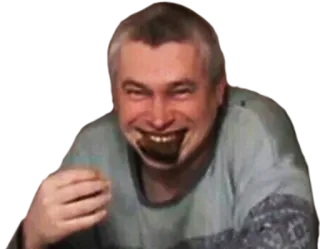 🍞 mangiare, cioccolato, uomo, cibo, spuntino, ritratto telegram sticker