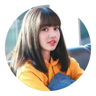 ❤️ Lisa Lisa, Blackpink, Kpop, Piosenkarka, Kobieta telegram sticker
