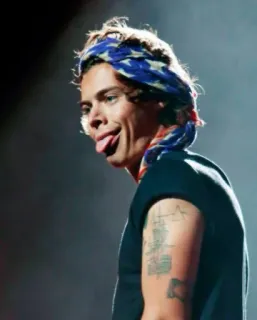😲 Harry Styles singer, celebrity, musician, pop star, person telegram sticker