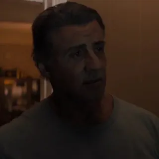 🌑 Sylvester Stallone actor, stallone, movie, face, portrait telegram sticker