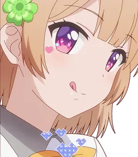 😋 Anime, Kartun, Karakter, Lucu, Gadis, Ilustrasi telegram sticker