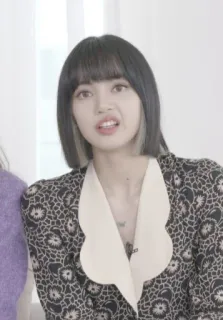 🙄 Lisa pessoa, mulher, celebridade, cantora, lisa, blackpink whatsapp sticker