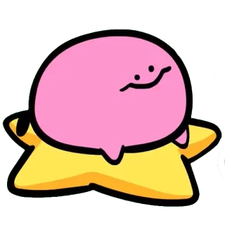 Kirb whatsapp stickers