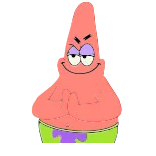 😈 Patrick Star Spongebob Squarepants Personagem de desenho animado, Tramando, Mal, Patrick Estrela, Bob Esponja, Nickelodeon telegram sticker