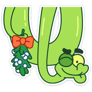 Змеюк от @TgSticker telegram stickers