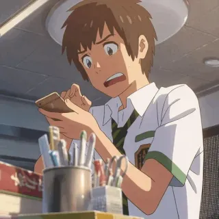 @Animetor1 🍀your name🍀 whatsapp stickers