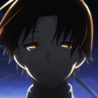 👿 Anime, Chân dung, Con trai, Nhân vật, Nam telegram sticker