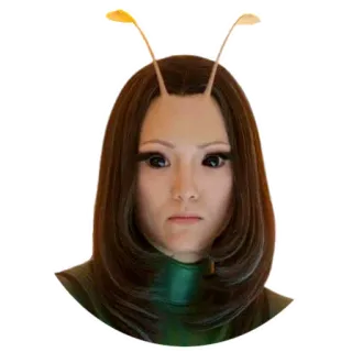 😔 Mantis Guardians of the Galaxy Mantis, Guardians of the Galaxy, superhero, Marvel, alien telegram sticker