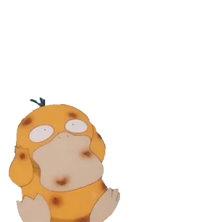 😵 Psyduck Pokémon pokemon, psyduck, dễ thương, vàng, hoạt hình whatsapp sticker