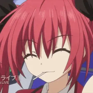 🔥 ライブⅡ
ALIVE anime, cartoon, female, smile, lollipop telegram sticker