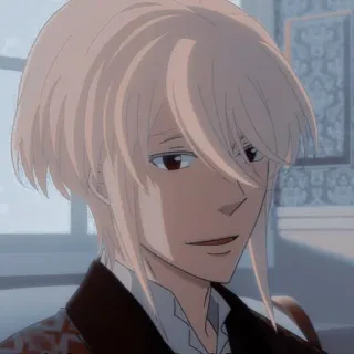 ☕️ William James Moriarty Moriarty the Patriot anime, moriarty, character, illustration, portrait telegram sticker