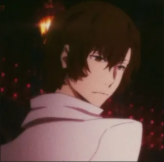 🥂 Osamu Dazai Bungou Stray Dogs Anime, Bungou Stray Dogs, Osamu Dazai, Dazai, Animation, Charakter whatsapp sticker
