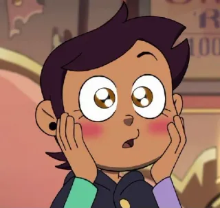 🔮 Luz Noceda The Owl House Dessin animé, Luz Noceda, Disney, La Maison Hibou, Personnage telegram sticker
