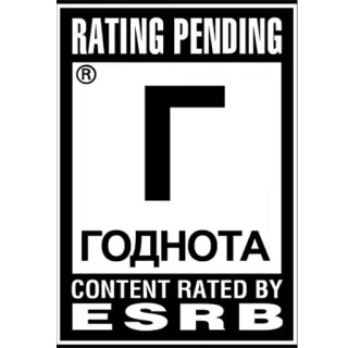 👍 RATING PENDING
ГОДНОТА
CONTENT RATED BY
ESRB Rating Tertunda, ESRB, Rating Game, Rating Konten telegram sticker