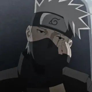 🗡️ Kakashi Naruto anime, kakashi hatake, naruto, ninja, manga telegram sticker