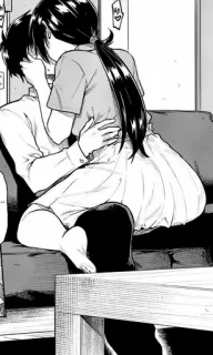 💞 Anime, Manga, Pareja, Beso, Amor, Romance telegram sticker