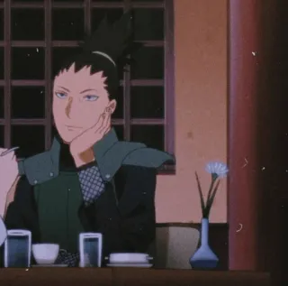 🎼 Shikamaru Nara Naruto Anime, Shikamaru, Naruto, Personaje whatsapp sticker