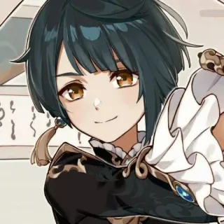 📎 Xingqiu Genshin Impact Anime, Gioco, Genshin Impact, Xingqiu, Personaggio whatsapp sticker