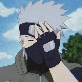 🥷 Kakashi Hatake Naruto anime, kakashi, naruto, ninja, character, manga telegram sticker