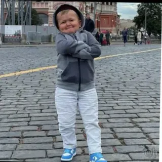 😁 Hasbulla Magomedov Hasbulla, Meme, Internet personality telegram sticker