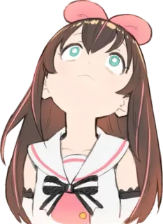 🙄 Kizuna AI Anime, Youtuber Virtual, Vtuber, Kizuna AI, Fofo, Desenho animado telegram sticker