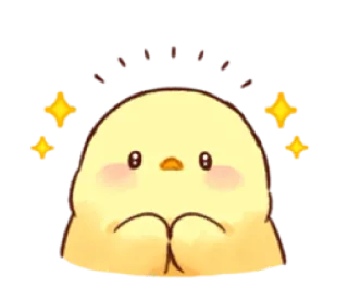 😉 sorry entschuldigung, sorry, niedlich, hähnchen, vogel, cartoon whatsapp sticker