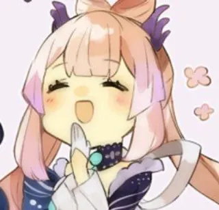 🧼 Sangonomiya Kokomi Genshin Impact Anime, Videospiel, Genshin Impact, Sangonomiya Kokomi, Kawaii telegram sticker