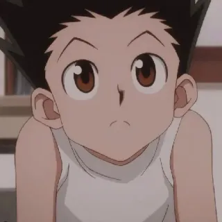 🤔 Gon Freecss Hunter x Hunter anime, gon, hunter x hunter, cartoon telegram sticker