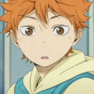 -「Shoyo Hinata🍊🍢↯」¦ @kpopstan telegram stickers