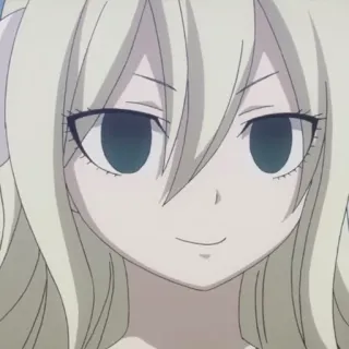 🙂 Mavis Vermillion Fairy Tail Anime, Personaggio, Manga, Mavis Vermillion, Fairy Tail, Kawaii telegram sticker